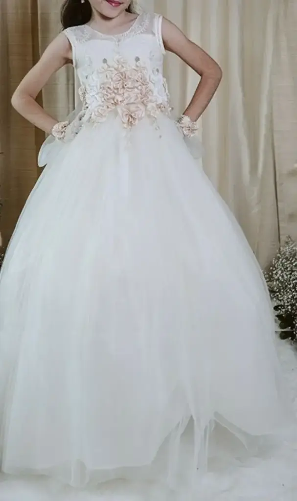 VESTIDO PRIMERA COMUNION V4363