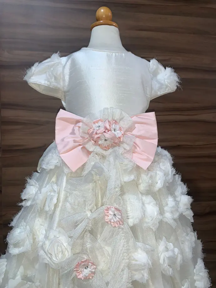 VESTIDO PRESENT ROSAS