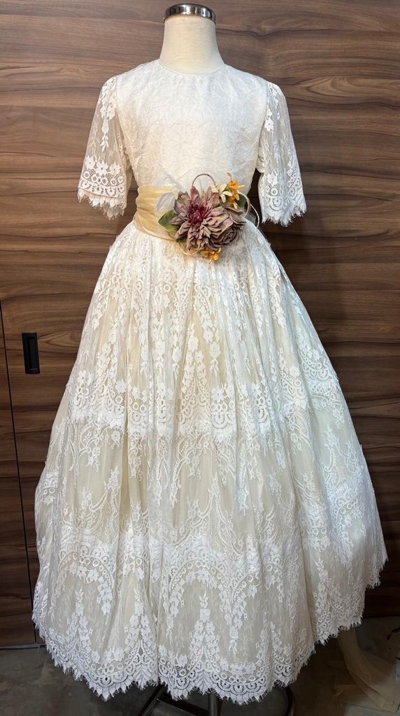 VESTIDO PRIMERA COMUNION V6021